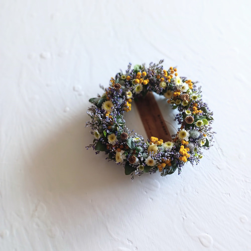 魔女の棲む森 ～華遊びませぅ～】ドライフラワー リース