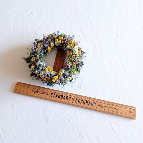 魔女の棲む森 ～華遊びませぅ～】ドライフラワー リース