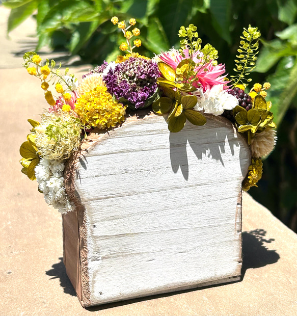 お花畑のブレッドアレンジ ドライフラワー fleur＊fleur 通販 17731882