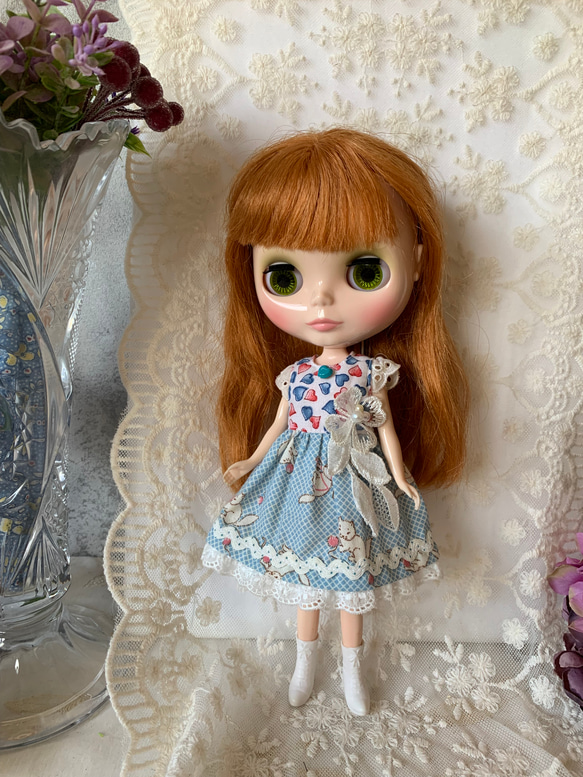 ♡ ブライスアウトフィットワンピース猫