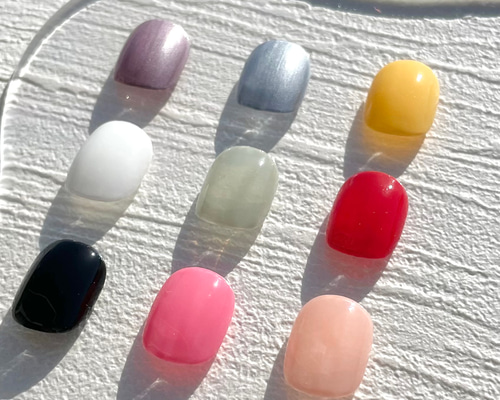 ❤︎︎真寿Nail❤︎︎ジェルネイルチップワンカラーオーダー受付ページ ♡ジェルネイルチップNo．867♡オーダー受付中♡の通販 by