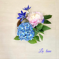 青（ブルー） リース のおすすめ人気通販｜Creema(クリーマ) 国内最大