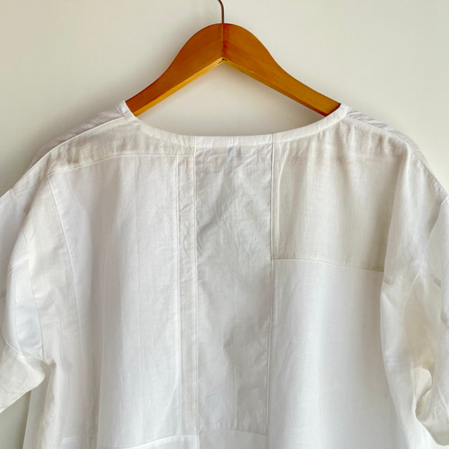 選べる刺し子 Tシャツ風ブラウス【送料込み】浴衣リメイク グリーン 