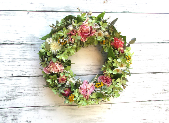 芍薬 リース Cotton Cloth 通販 17732789｜Creema(クリーマ)