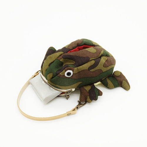 カエルな[ミニ]ポケットティッシュケース (迷彩) その他ケース