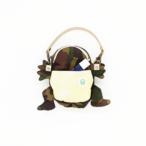 カエルな[ミニ]ポケットティッシュケース (迷彩) その他ケース