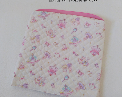 ◇ 防災頭巾カバー 33×33サイズ・.｡*・おしゃれにゃんこ＆うさぎ