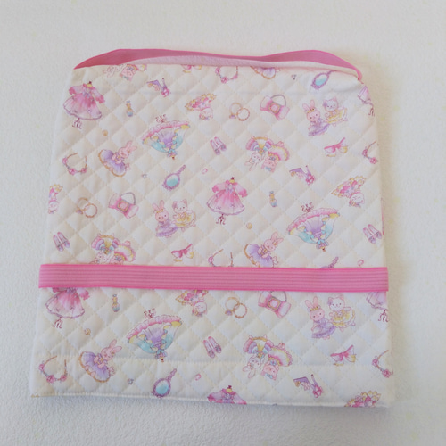 ◇ 防災頭巾カバー 33×33サイズ・.｡*・おしゃれにゃんこ＆うさぎ