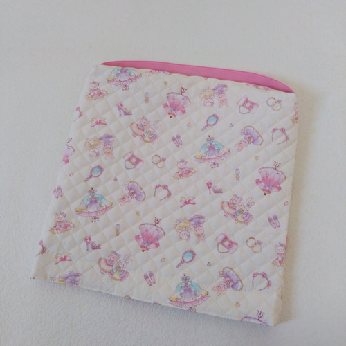 ◇防災頭巾カバー 33×33サイズ・.｡*・おしゃれにゃんこ＆うさぎ 