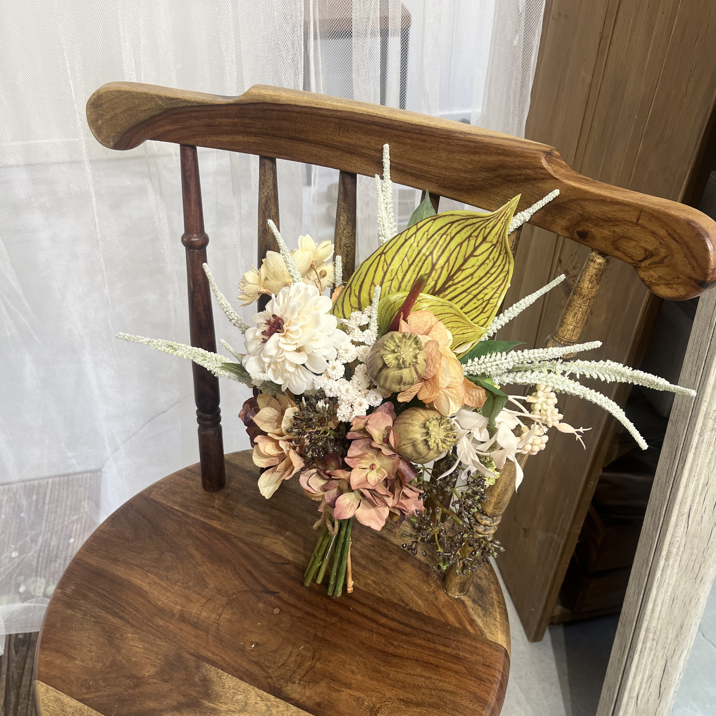 ナチュラルカラー/ブライダルブーケ・フラワー・花嫁・結婚式