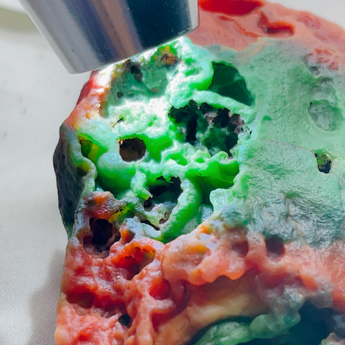 値下げしました】天然瑪瑙 アラシャン アゲート 阿拉善玉 原石飾り物