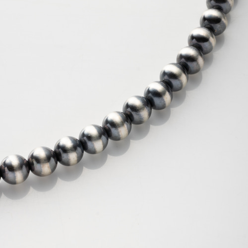 ナバホパール ネックレス 燻し加工 SILVA925 高級感 インディアン