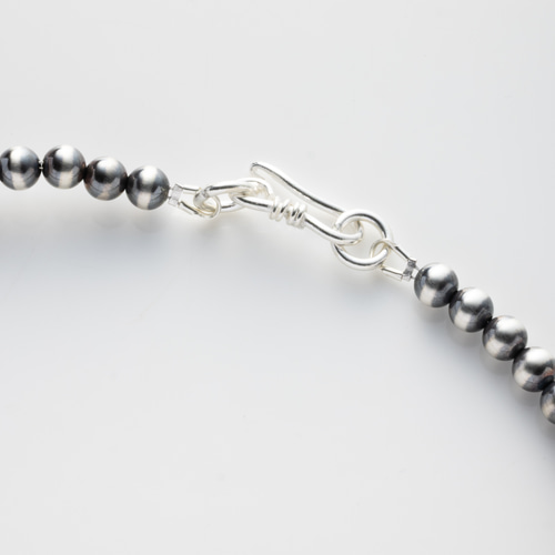 ナバホパール ネックレス 燻し加工 SILVA925 高級感 インディアン