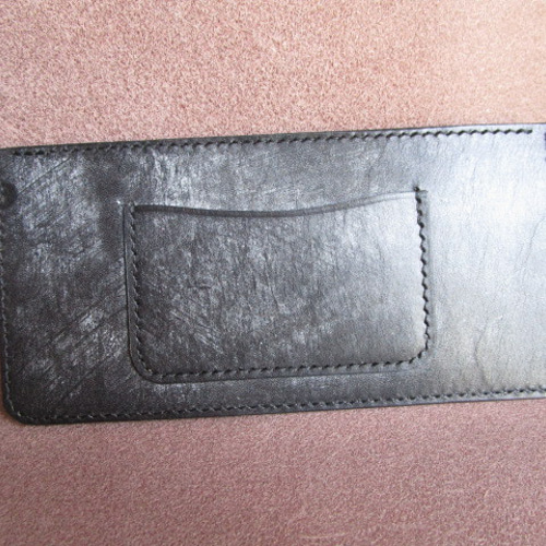 長札入れ ベイカー フルグレインブライドルレザー 手縫い キャッシュ