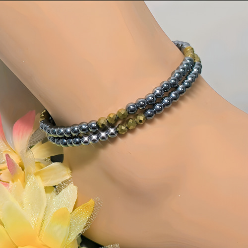 テラヘルツネックレスとブレスレット テラヘルツ ネックレス アンクレット ブレスレット NEK ☆REV