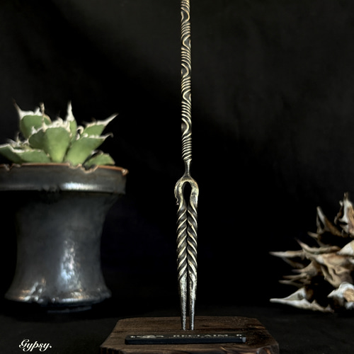 spiral Lo. × wood.stand『soil stick』2set 多肉植物 Gypsy_product