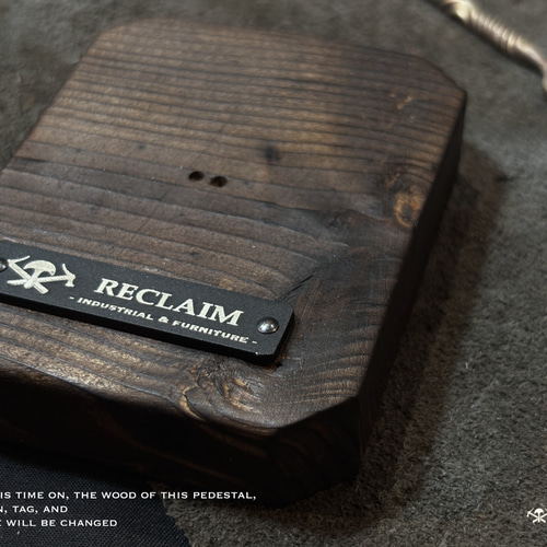 spiral Lo. × wood.stand『soil stick』2set 多肉植物 Gypsy_product