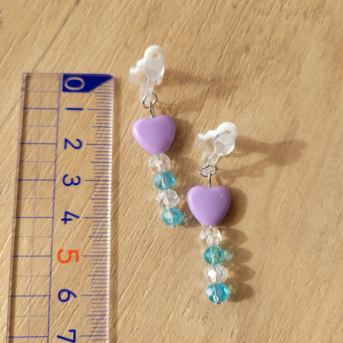 8.ハンドメイド 子供用イヤリング キッズイヤリング キラキラ