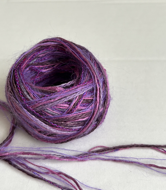 引き揃え糸☆パープル①☆ 糸・ミシン糸 feel plus 通販 17734006