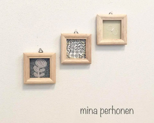 mina perhonen ミナペルホネン ファブリックパネル 3点セット