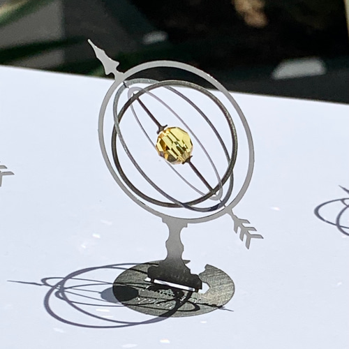 7.天球儀/Armillary sphere S-Aタイプ- Ltﾄﾊﾟｰｽﾞ(クリスタル) その他