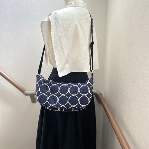 いたち　ミナペルホネン　ハンドメイド　大きめウエストポーチ　mela いたち様専用 ミナペルホネン ハンドメイド 大きめウエスト