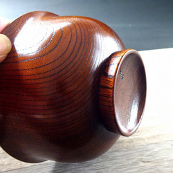 ケヤキ　お味噌汁が飲みやすいお椀 3枚目の画像