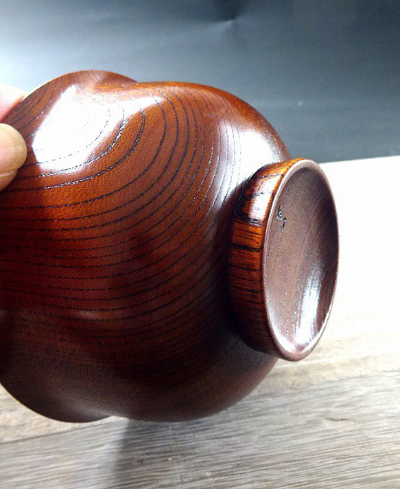 ケヤキ　お味噌汁が飲みやすいお椀 3枚目の画像