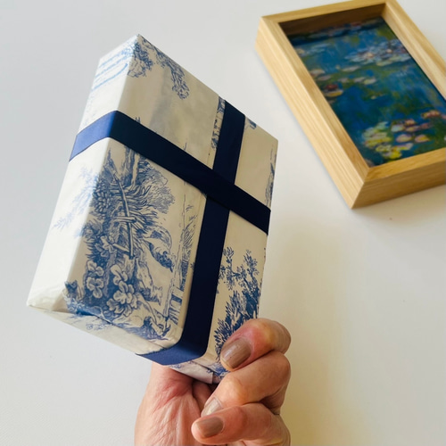 透明名画インテリア クロードモネ【モネの庭、アイリス】 フォト