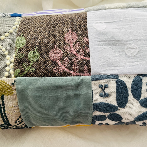 クッションミナペルホネンringoパッチワーク