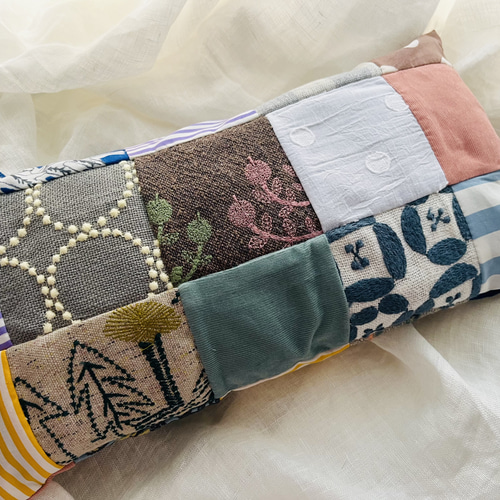 クッション　ミナペルホネン　ringo　パッチワーク クッション ミナペルホネン ringo パッチワーク クッション ミナ