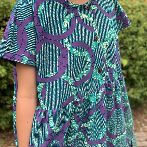 アフリカンプリント ワンピース ワンピース manaaina 通販 17735499