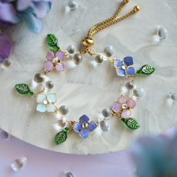 紫陽花（あじさい） ブレスレット の人気通販｜Creema(クリーマ) 国内