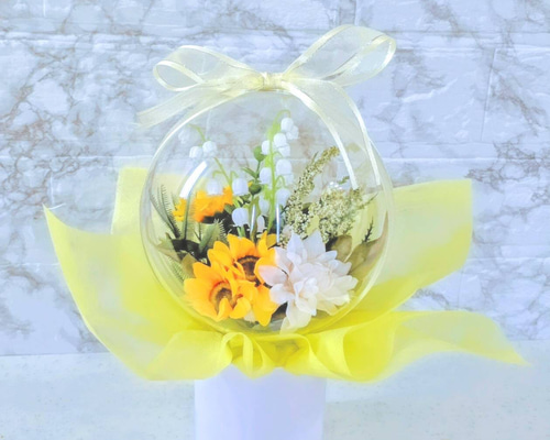 バルーンフラワー、フラワーバルーンアレンジ♡お誕生日プレゼント