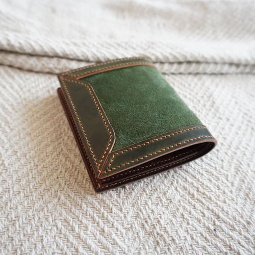 オーダー品　コンパクト財布　ロカドコードバン オーダー品 コンパクト財布 ロカドコードバン ミニウォレット