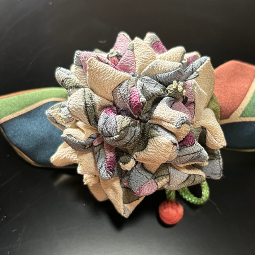 和風サシェ袋 匂い袋 紫陽花の花 吊るし飾り 巾着袋 temakaru 通販