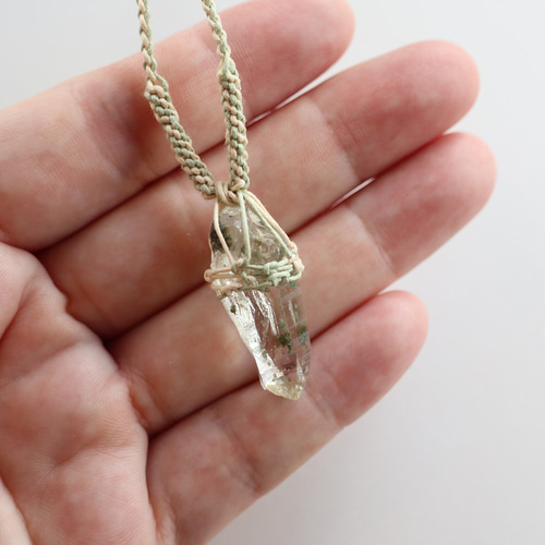 ◇ItoMe Stone◇ガネーシュヒマール産クロライト入りヒマラヤ