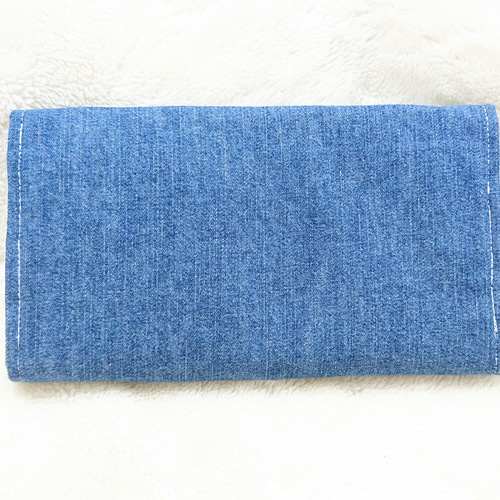 デニム リメイク 長財布 デニムリメイク 長財布 濃紺 | Y's Needle