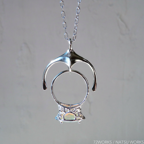 指輪をかけるペンダント / Ring Hang Wishbone Pendant ネックレス