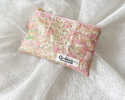 パッチワークミニポーチ① ポーチ nona.zakka 通販 17736707｜Creema