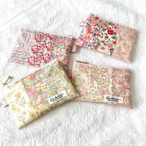 パッチワークミニポーチ① ポーチ nona.zakka 通販 17736707｜Creema