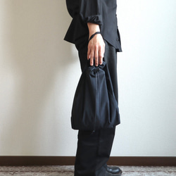 タスランナイロン 巾着 手提げ 撥水 軽量 オリーブ カーキ 巾着バッグ