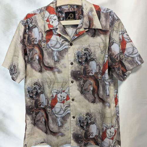 CHIGRACCI「 ニャロハシャツ® 」猫柄アロハシャツ オリジナルプリント