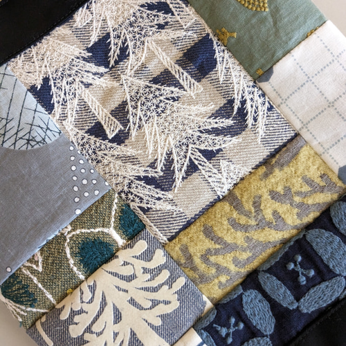 M✰ミナペルホネンのぺたんこバッグ♡トートバッグ♡愛しのパッチ