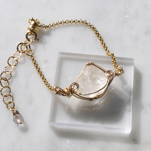 高波動 フェナカイト ブレスレット高品質◇ロシア産証明書付き＊