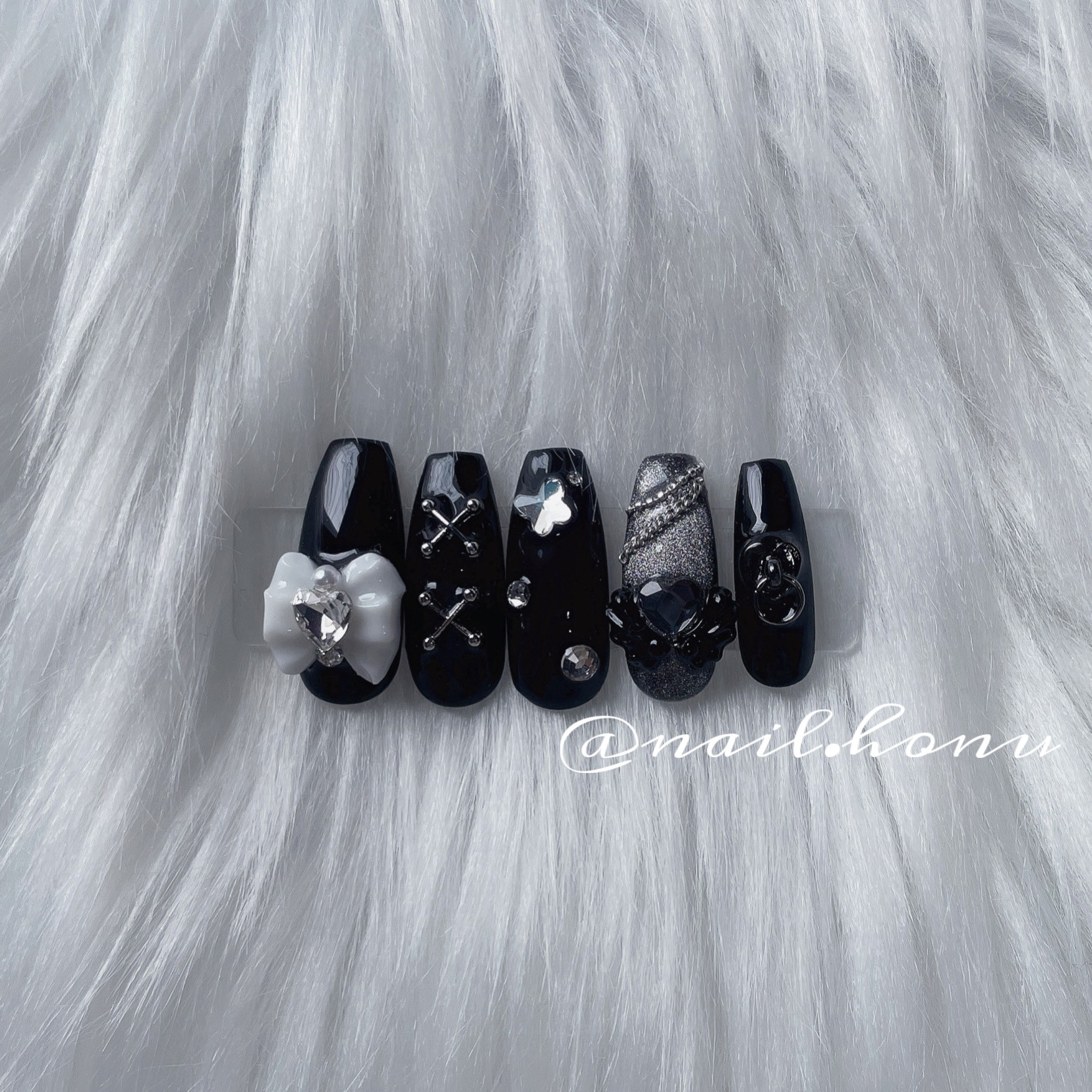 No.52 量産型ネイル/地雷系ネイル/ゴテゴテネイル