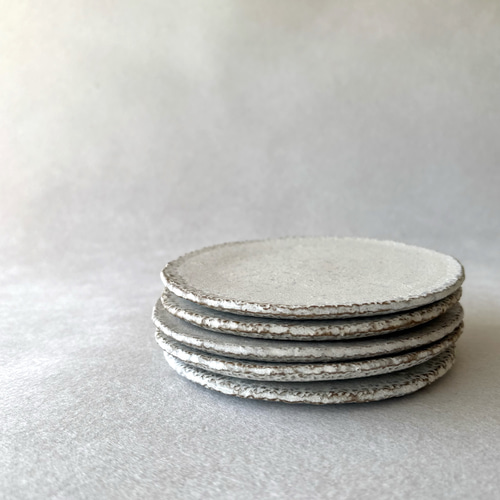 ⭐︎白釉 取皿 12cm ①〜⑤ 小皿 LA POTERIE SAKURA 通販 17737379