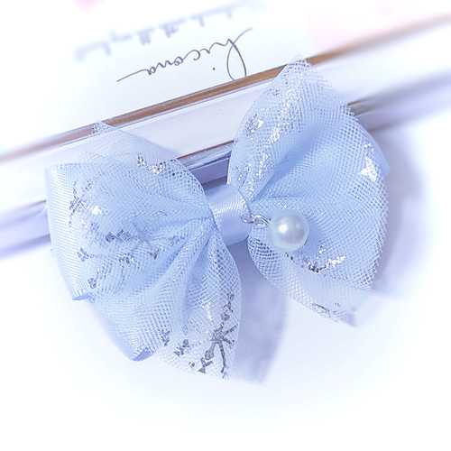 ノゾミ様handmade♡雪の結晶&星カボション ツイードリボンヘアクリップ ノゾミ様handmade♡雪の結晶&星カボション ツイードリボンヘア