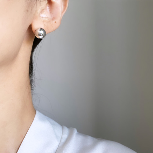 Pearl Ball 2way スタッドピアス サージカルステンレス