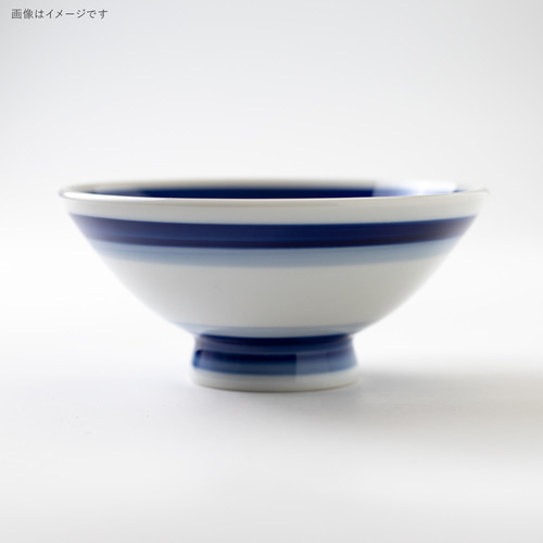 最終処分セール！飯碗（特大） 二色筋［日本製 瀬戸焼 食器 茶碗］食洗